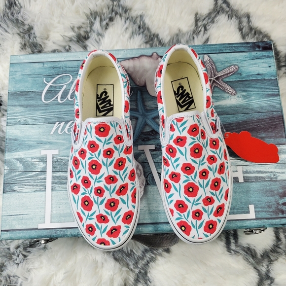 Vans flowers 💐 😍 classic slip-on - Picture 11 of 14